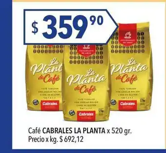 Hergo Café Cabrales La Planta 520gr oferta