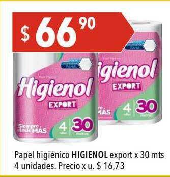 Hergo Papel Higiénico Higienol Export oferta