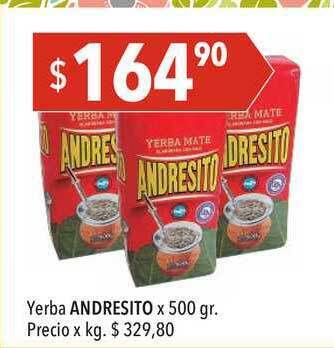 Hergo Yerba Andresito x 500gr oferta