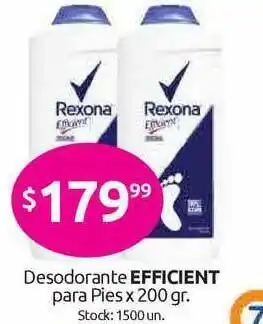 Cordiez Desodorante Efficient Para Pies x 200gr oferta