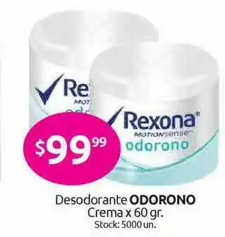 Cordiez Desodorante Odorono Crema x 60gr oferta
