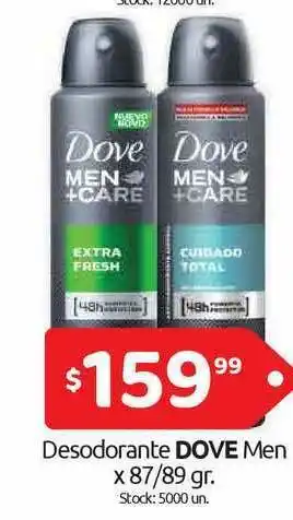 Cordiez Desodorante Dove Men oferta