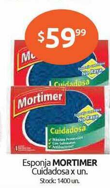 Cordiez Esponja Mortimer Cuidadosa oferta