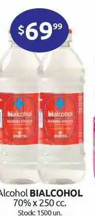 Cordiez Alcohol Bialcohol 70% x 250cc oferta