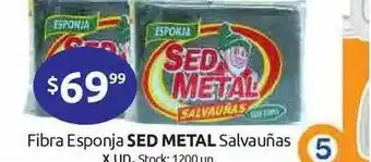 Cordiez Fibra Esponja Sed Metal Salvauñas oferta