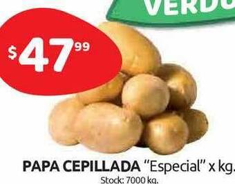 Cordiez Papa Cepillada oferta