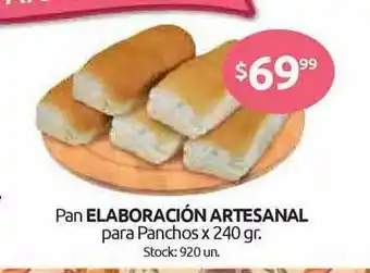Cordiez Pan Elaboración Artesanal Para Panchos x 240gr oferta
