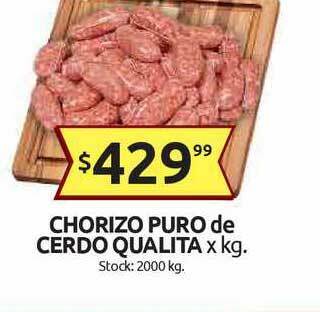 Cordiez Chorizo Puro De Cerdo Qualita oferta