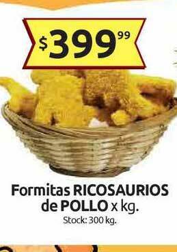 Cordiez Formitas Ricosaurios De Pollo oferta