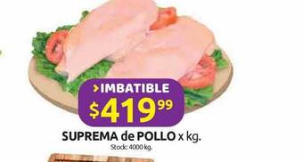Cordiez Suprema De Pollo oferta