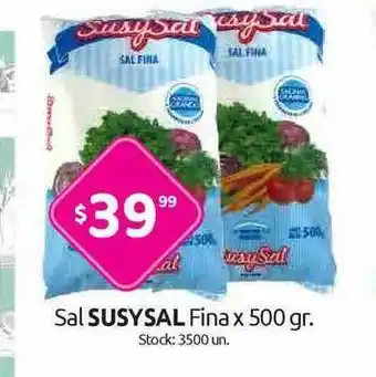 Cordiez Sal Susysal Fina x 500gr oferta