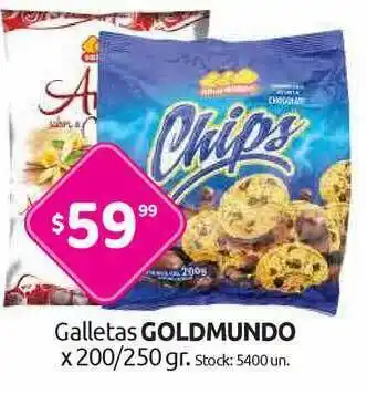 Cordiez Galletas Goldmundo x 20/250gr oferta