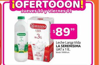 Cordiez Leche Larga Vida La Serenísima Uat oferta