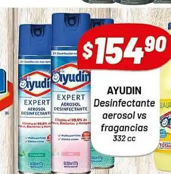 Almacor Ayudin Desinfectante Aerosol 332cc oferta