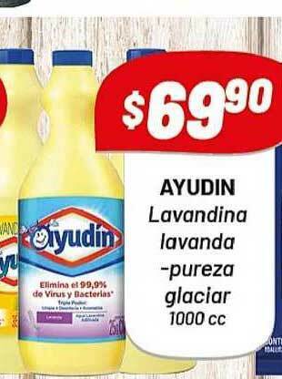 Almacor Ayudin Lavandina Lavanda - Pureza Glaciar 1000cc oferta