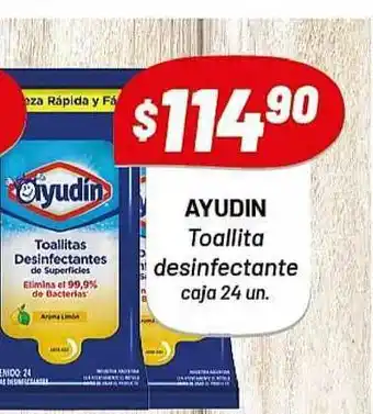 Almacor Ayudin Toallita Desinfectante oferta