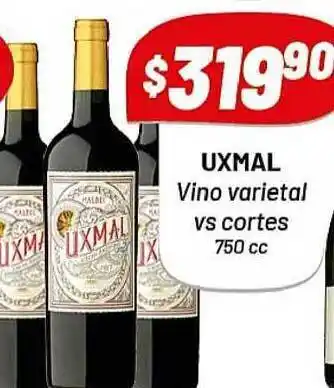Almacor Uxmal Vino Varietal 750cc oferta