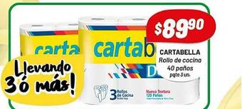 Almacor Cartabella Rollo De Cocina 40 Paños oferta