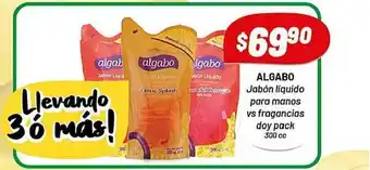 Almacor Algabo Jabón Líquido Para Manos Vs Fragancias Doy Pack oferta