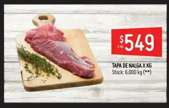 Walmart Tapa De Nalga X Kg oferta
