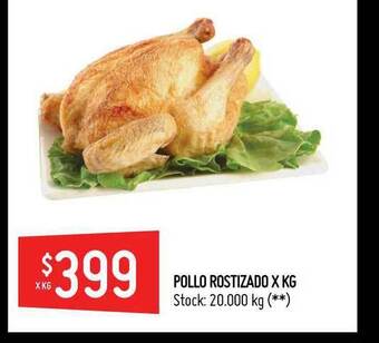 Changomas Pollo Rostizado oferta