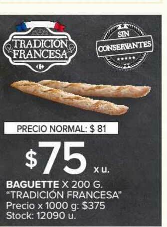 Carrefour Market Baguette oferta