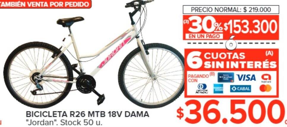 Carrefour bicicletas online dama