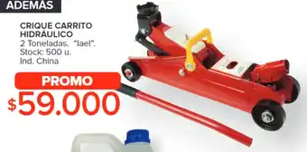 Carrefour CRIQUE CARRITO HIDRÁULICO 2 Toneladas oferta