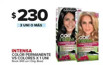 Carrefour Maxi Intensa Color Permanente Vs Colores x 1uni oferta