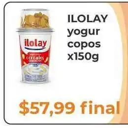Pasos Supermercado Ilolay Yogur Copos x 150g oferta