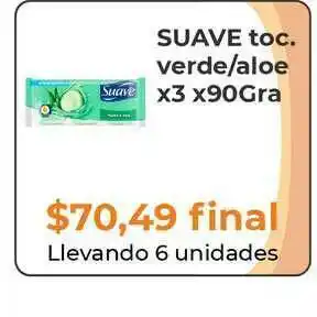 Suave Toc. Verde Aloe x 90gra