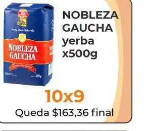 Nobleza Gaucha Yerba x 500g