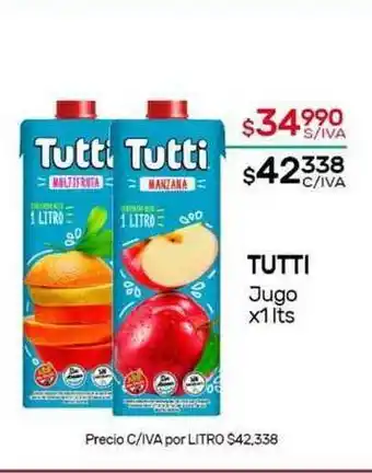 Nini Mayorista Tutti Jugo x 1lts oferta