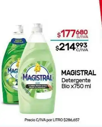 Nini Mayorista Magistral Detergente Bio x 750ml oferta