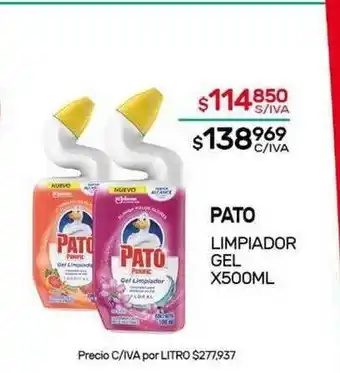 Nini Mayorista Pato Limpiador Gel x 500ml oferta