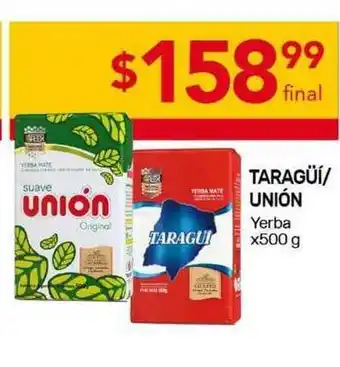 Nini Mayorista Taragüí Unión Yerba x 500g oferta