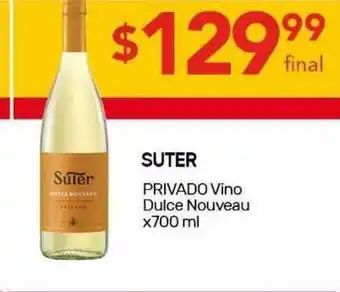 Nini Mayorista Suter Privado Vino Dulce Nouveau x 700ml oferta