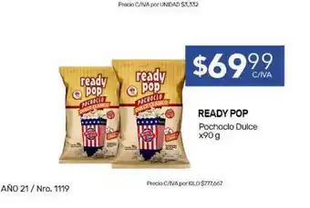 Nini Mayorista Ready Pop Pochoclo Dulce x 90g oferta
