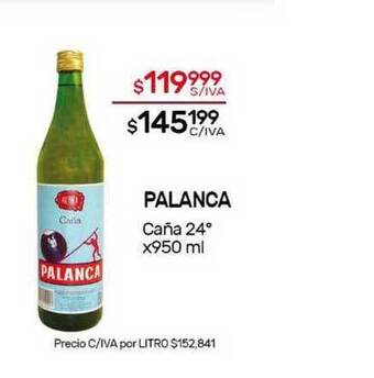Nini Mayorista Palanca Caña 24° oferta