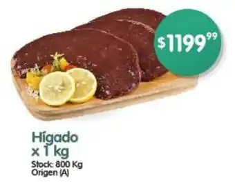 Supermercados Buenos Días Hígado x 1kg oferta