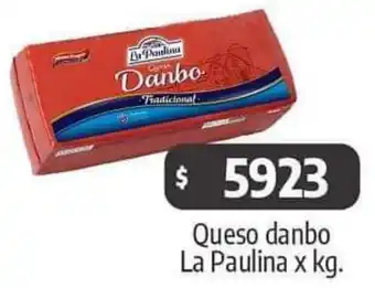 Autoservicio Capo Queso danbo La Paulina x kg oferta