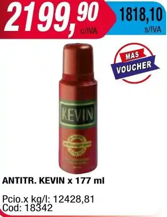 Maxiconsumo ANTITR. KEVIN x 177ml oferta