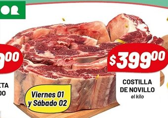 Almacor Costilla De Novillo oferta