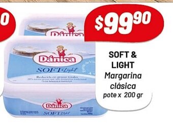 Almacor Soft & Light Margarina clásica pote x 200gr oferta