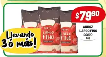 Almacor Arroz Largo Fino 00000 1 kg oferta