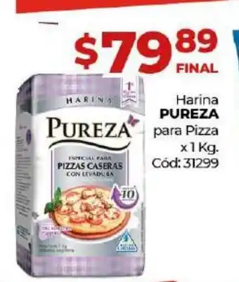 Diarco Pureza Harina para Pizza x 1 Kg. oferta