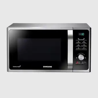 Frávega Microondas Samsung 800W 23Lt MG23F3K3TAS con Grill oferta