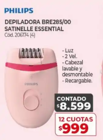 Naldo Lombardi Philips Depiladora Bre285/00 Satinelle Essential oferta