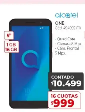 Naldo Lombardi Alcatel One 5" 1 GB 16 GB oferta