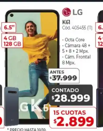 Naldo Lombardi LG K61 6.5" 4 GB 128 GB oferta